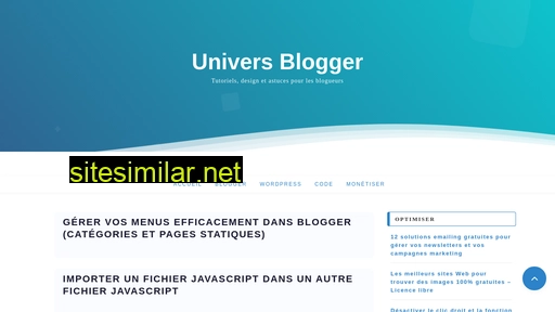 universblogger.com alternative sites
