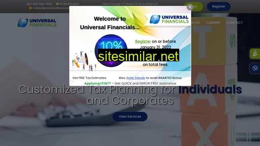 universalfinancials.com alternative sites