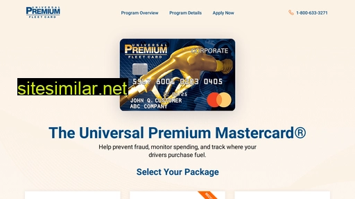 universalpremiumcard.com alternative sites