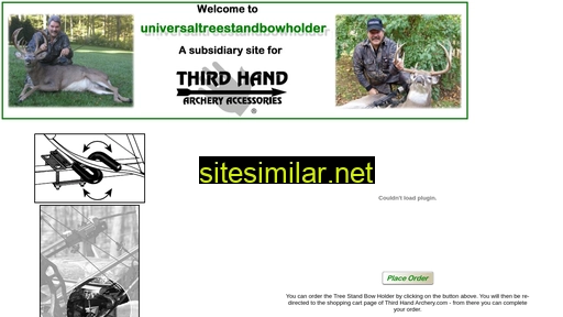 universaltreestandbowholder.com alternative sites