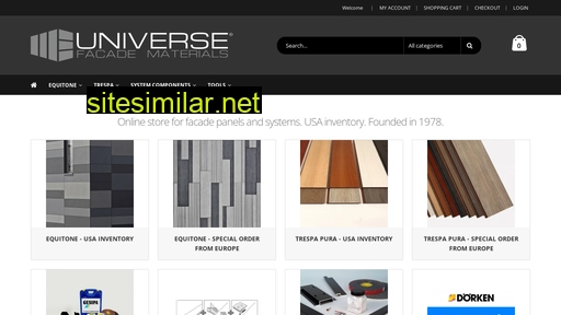 universefacadematerials.com alternative sites