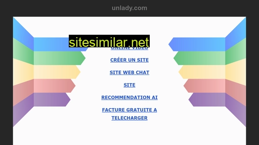 unlady.com alternative sites
