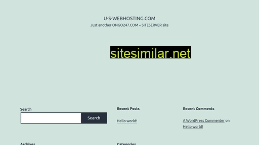 u-s-webhosting.com alternative sites