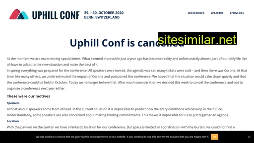 uphillconf.com alternative sites