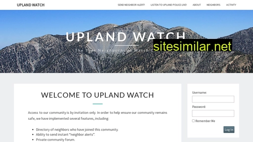 Uplandwatch similar sites