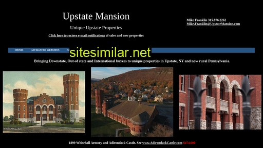 upstatemansion.com alternative sites