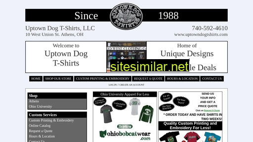 Uptowndogtshirts similar sites