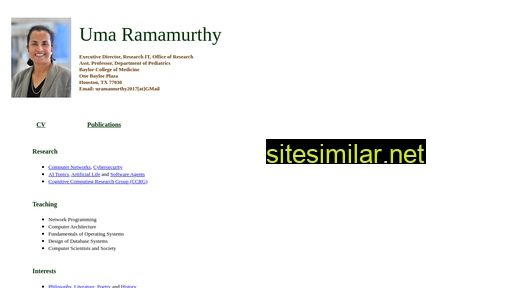 uramamurthy.com alternative sites