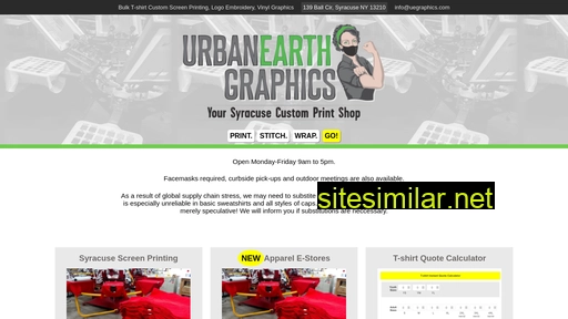urbanearthgraphics.com alternative sites