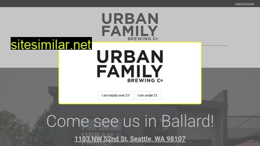 urbanfamilybrewing.com alternative sites