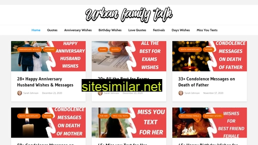 urbanfamilytalk.com alternative sites