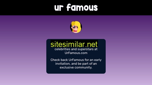 urfamous.com alternative sites
