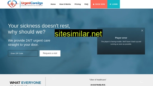 urgentcare2go.com alternative sites