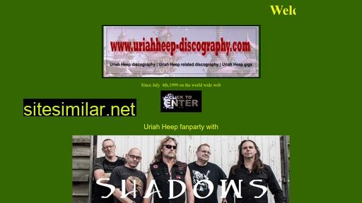 Uriahheep-discography similar sites