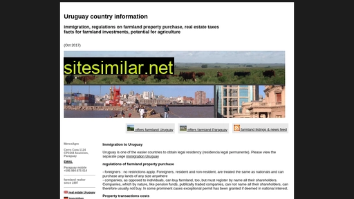 uruguaycountryinformation.com alternative sites