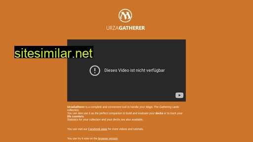 urzagatherer.com alternative sites