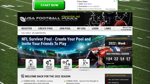 usafootballpools.com alternative sites