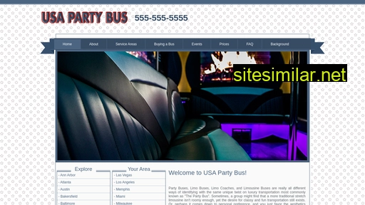 usapartybus.com alternative sites
