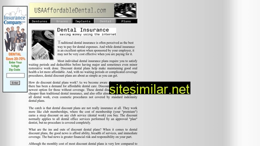 usaaffordabledental.com alternative sites