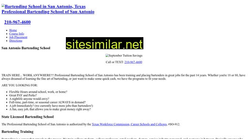 usabartendingschool.com alternative sites