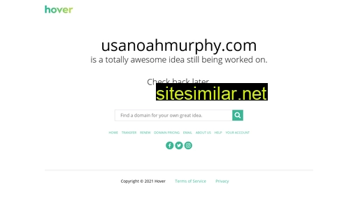 Usanoahmurphy similar sites
