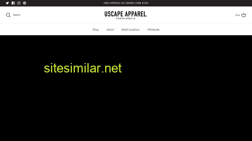 uscapeapparel.com alternative sites