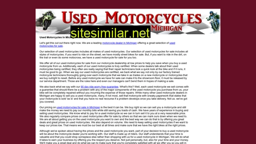 usedmotorcyclesinmichigan.com alternative sites