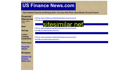 usfinancenews.com alternative sites