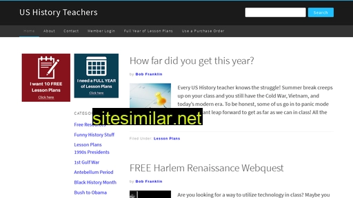 ushistoryteachers.com alternative sites