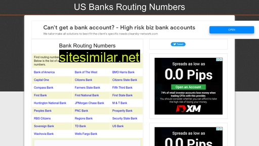 us-routing-numbers.com alternative sites