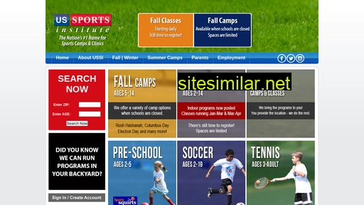 ussportsinstitute.com alternative sites