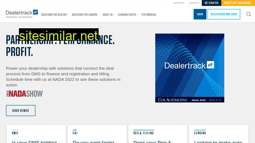 us.dealertrack.com alternative sites