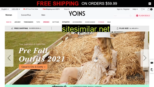 us.yoins.com alternative sites
