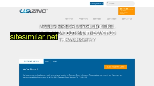uszinc.com alternative sites