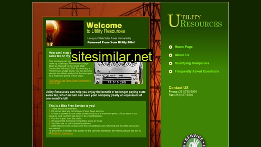 utilityresourcestx.com alternative sites