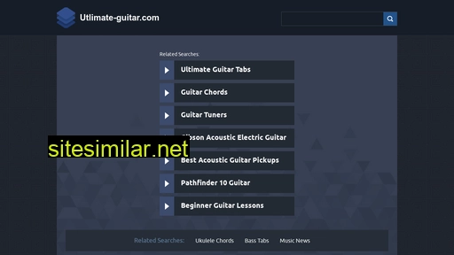 utlimate-guitar.com alternative sites