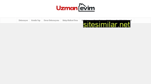 uzmanevim.com alternative sites