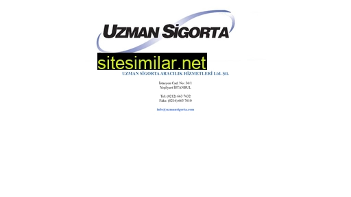 uzmansigorta.com alternative sites