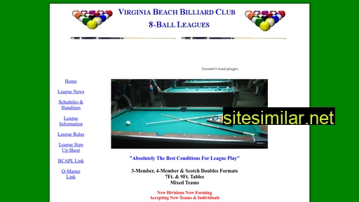 vabeachbilliardclub.com alternative sites