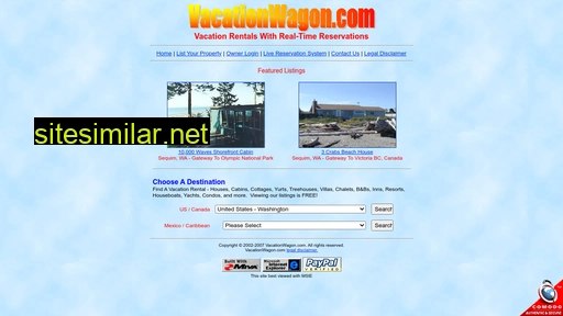 Vacationwagon similar sites
