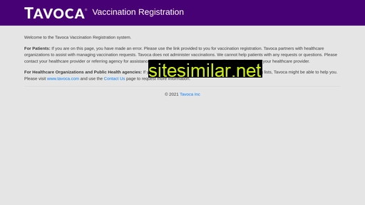 vaccination-registration.com alternative sites