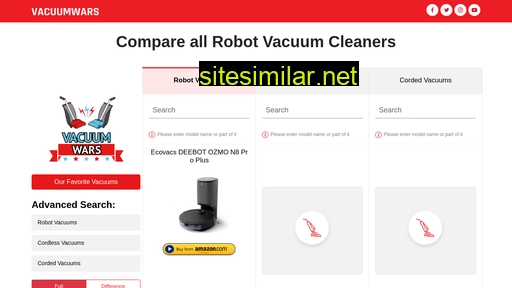 vacuumwars.com alternative sites