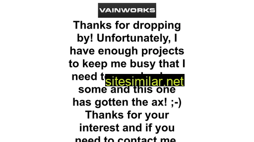 vainworks.com alternative sites