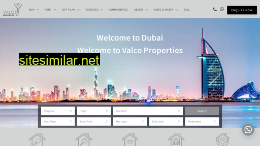 Valco-properties similar sites