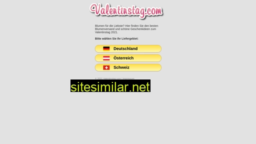valentinstag.com alternative sites