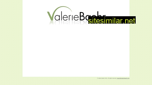 valeriebaehr.com alternative sites