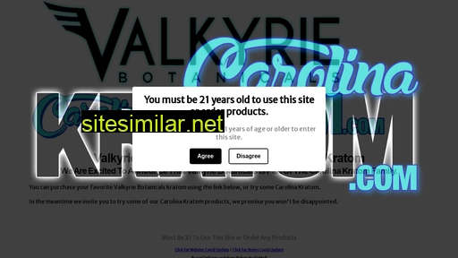 valkyriebotanicals.com alternative sites