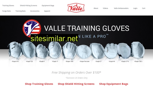 valletraininggloves.com alternative sites