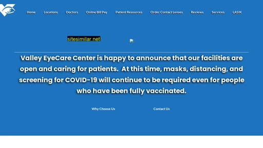 valleyeyecarecenter.com alternative sites