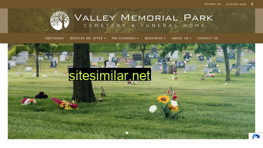valleymemorialpark.com alternative sites